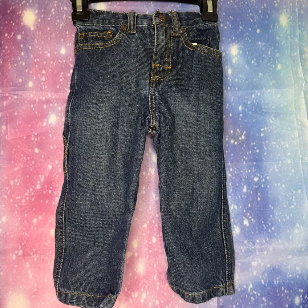 Boys raw edge denim baby jeans 🛍